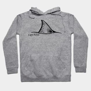 Red Drum Tail Cape Point NC Hoodie